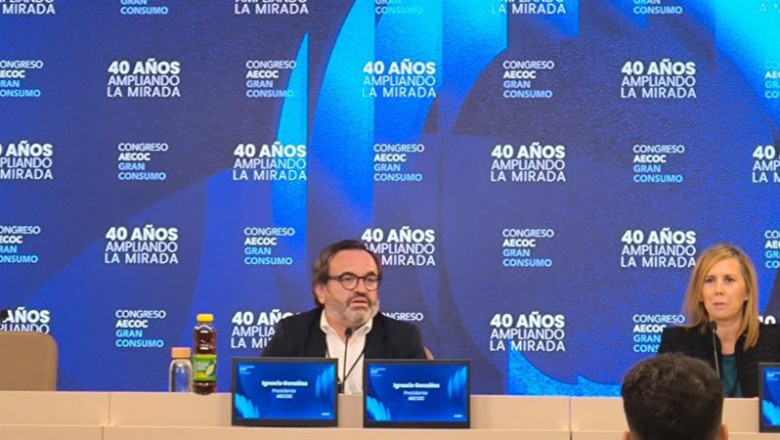 ep el presidente de aecoc ignacio gonzalez en rueda de prensa