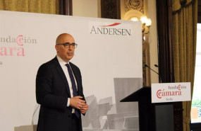 ep el presidente de airbus espana francisco javier sanchez segura en un foro en sevilla
