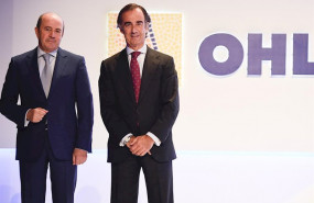 ep el presidente de ohl juan villar-mir y el consejero delegado juan antonio fernandez gallar