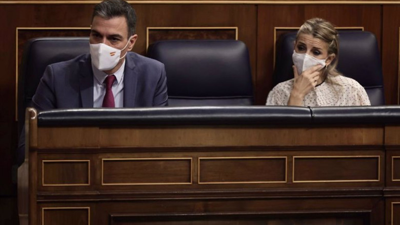 Eduardo Parra - Europa Press ep el presidente del gobierno pedro sanchez y la vicepresidenta segunda del gobierno y ministra de