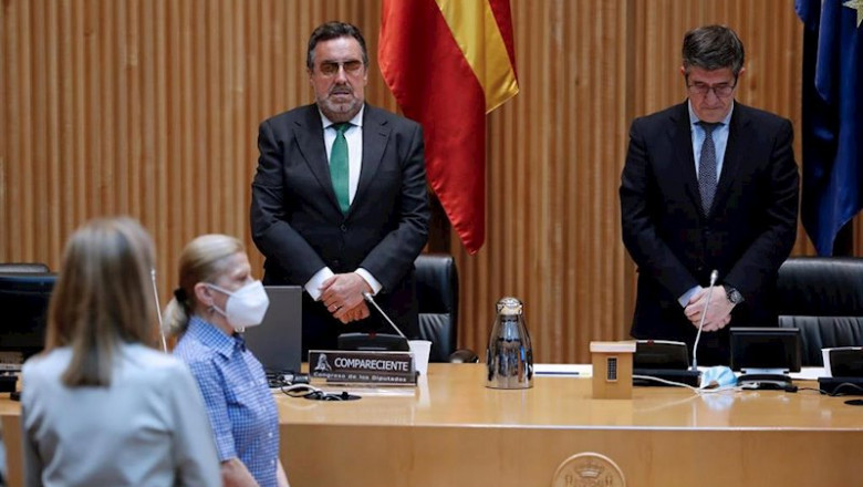 ep el presidente la once miguel carballeda i y el presidente de la comision para la reconstruccion ep el presidente la once miguel carballeda i y el presidente de la comision para la reconstruccion