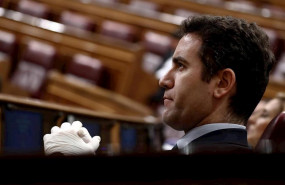 ep el secretario general del pp teodoro garcia egea en el pleno del congreso madrid espana a 18 de