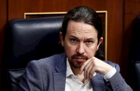 ep el vicepresidente segundo del gobierno pablo iglesias durante el pleno celebrado este jueves en