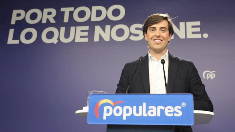 ep el vicesecretario de comunicacion del partido popular pablo montesinos en una imagen de archivo