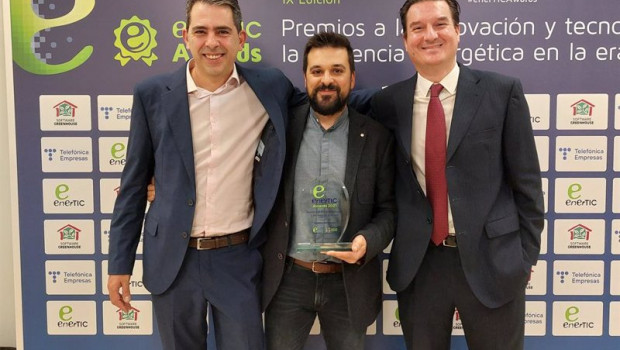ep entrega de premios enertic donde minsait y naturgy han recibido un galardon por su solucion fire