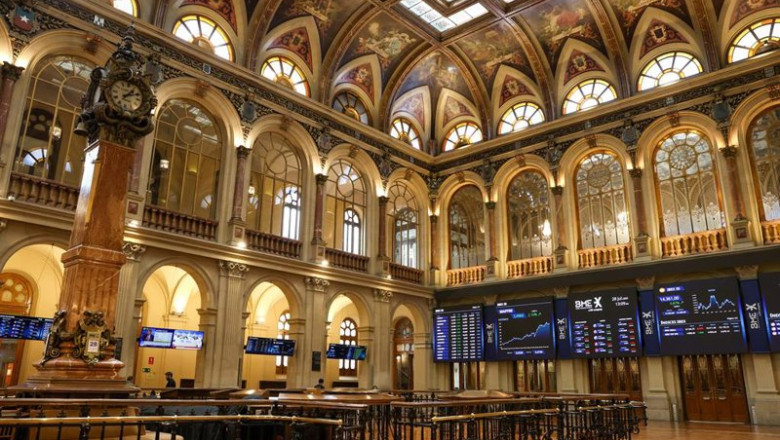 ep estado de la bolsa de madrid a 28 de julio de 2025 en madrid espana el ibex 35 cotizaba en los