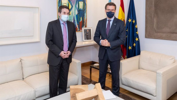 ep feijoo se reune con el consejero delegado de repsol