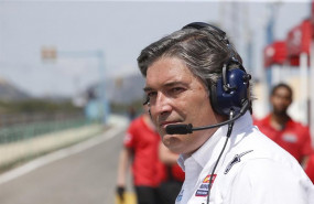 ep jaime serrano durante un gran premio del mundial de motociclismo