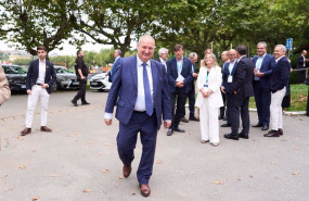 ep jordi hereu a su llegada al 38 encuentro de ametic