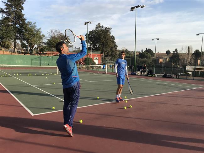 José María Díaz entrena con Albert Ramos | PRENSA ALBERT RAMOS ep jose maria diaz entrenaalbert ramos