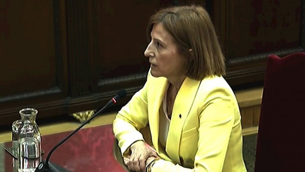 ep la expresidenta del parlament de catalunya carme forcadell durante su intervencion ante el