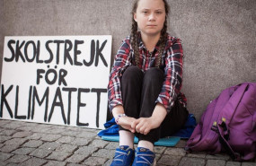 ep la joven activista sueca greta thunberg en huelgacambio climatico