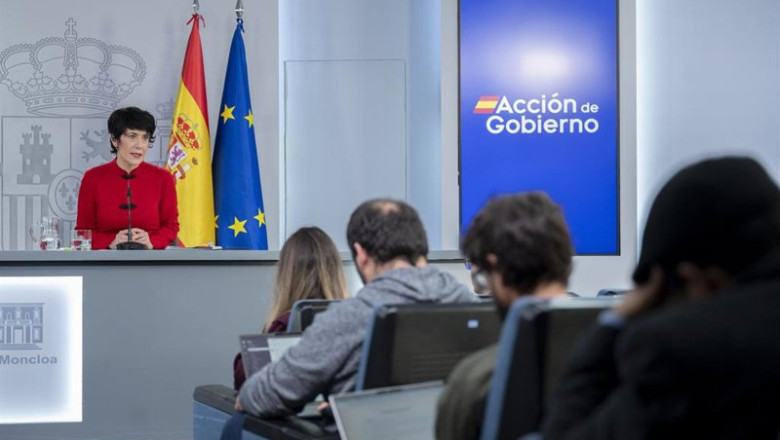 La ministra de Seguridad Social, Inclusión y Migraciones y nueva portavoz del Gobierno, Elma Saiz. | Alberto Ortega - Europa Press ep la ministra de seguridad social inclusion y migraciones y nueva portavoz del gobierno elma saiz 20251223143212