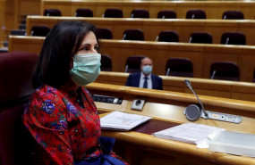 ep la ministra espanola de defensa margarita robles en el senado