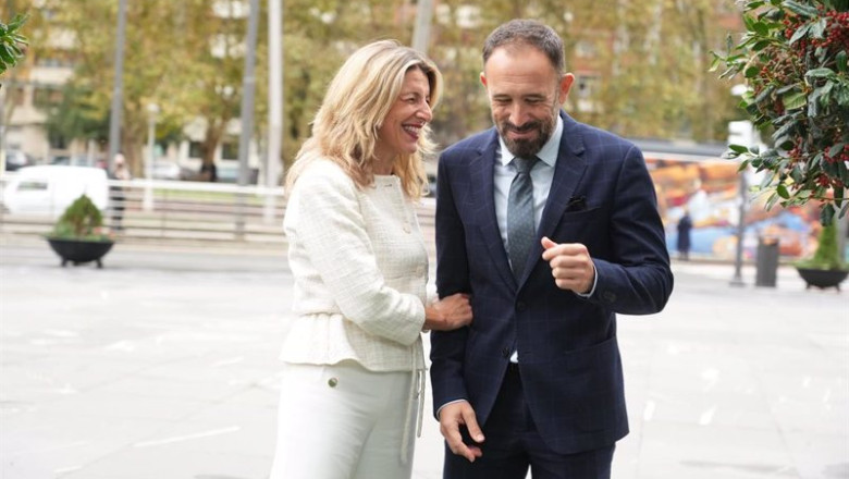 ep la vicepresidenta segunda y ministra de trabajo y economia social yolanda diaz y el delegado del ep la vicepresidenta segunda y ministra de trabajo y economia social yolanda diaz y el delegado del