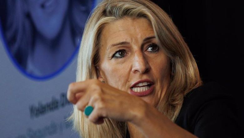 ep la vicepresidenta segunda y ministra de trabajo yolanda diaz inaugura el i encuentro diversidad ep la vicepresidenta segunda y ministra de trabajo yolanda diaz inaugura el i encuentro diversidad