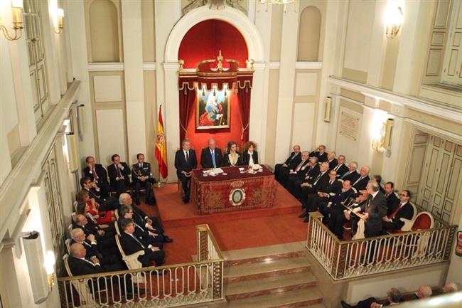 ep las reales academias rinden homenajerey juan carlossu 80 cumpleanos