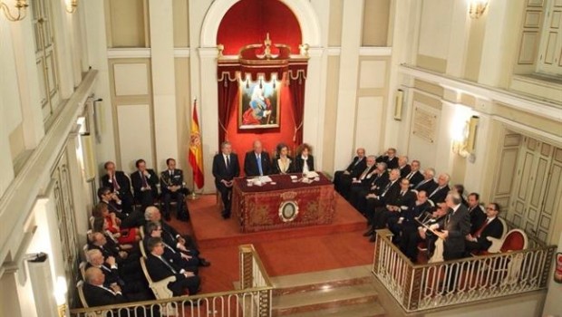 ep las reales academias rinden homenajerey juan carlossu 80 cumpleanos