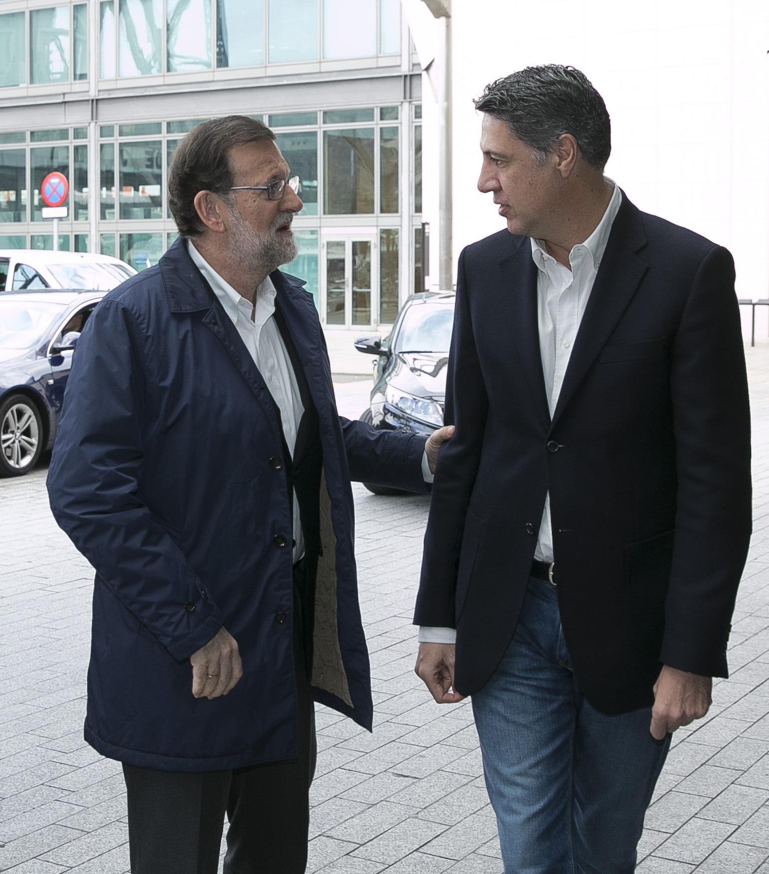 Mariano Rajoy y Xavier Albiol participan en una reunión del PP catalán | TAREK/PP ep mariano rajoyxavier albiol participanuna reunionpp catalan 20171031180603