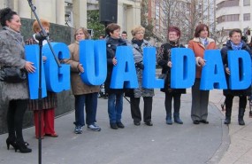 ep mujeres sujetan palabra igualdad por dia mujer trabajadora 8 marzo
