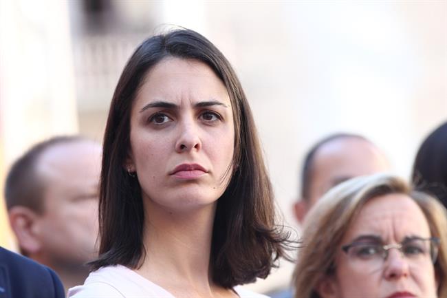 Rita Maestre en el homenaje a Miguel Ángel Blanco en la Plaza de la Villa | EUROPA PRESS ep rita maestrehomenajemiguel angel blancola plazala villa