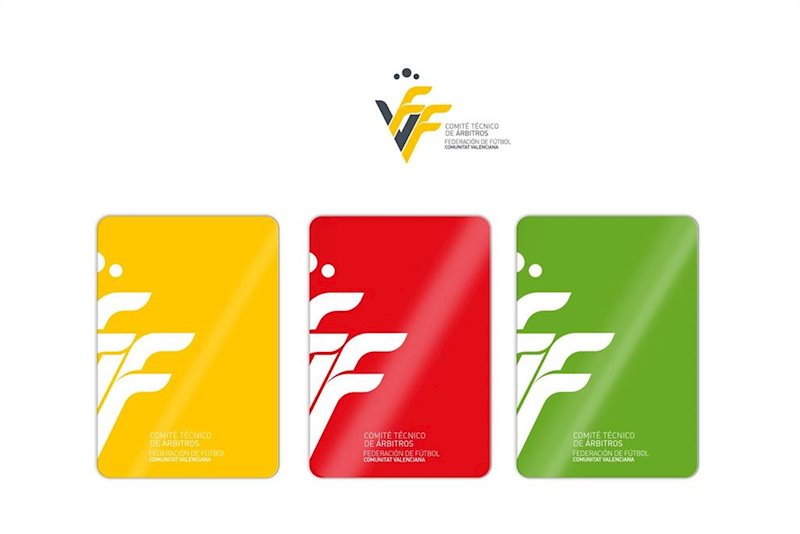 ep tarjetas de la federacion de futbol de la comunitat valenciana ffcv