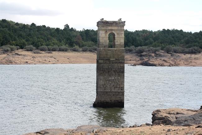 Una torre en el embalse de la Cuerda del Pozo | EUROPA PRESS ep una torreembalsela cuerdapozo