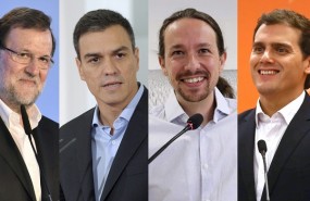 Mariano Rajoy Pedro Sánchez Pablo Iglesias Albert Rivera Mariano Rajoy Pedro Sánchez Pablo Iglesias Albert Rivera
