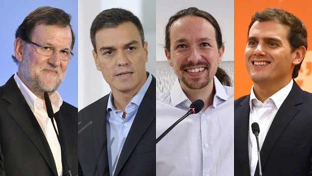 Mariano Rajoy Pedro SÃƒÂ¡nchez Pablo Iglesias Albert Rivera