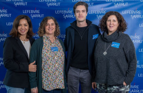 de izquierda a derecha liliana tamayo dborah cornejo javier martn ceo de renaiss y chus figueiras