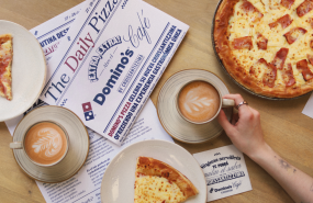 dominos cafe pop up dominos cafe pop up
