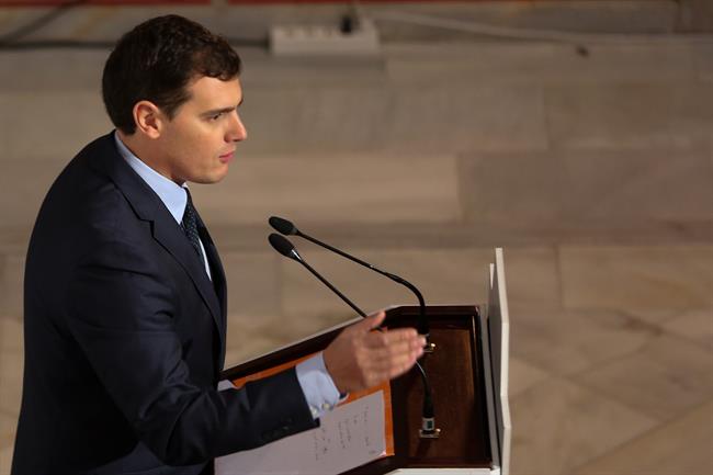 Albert Rivera, hoy en los Desayunos de Europa Press | EUROPA PRESS ep albert rivera hoylos desayunoseuropa press