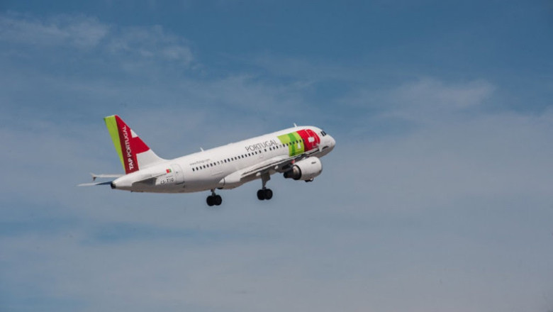 ep archivo   avion de la aerolinea tap air portugal
