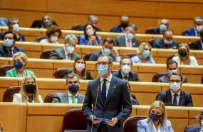 ep archivo   el portavoz del pp en el senado javier maroto interviene durante una sesion de control