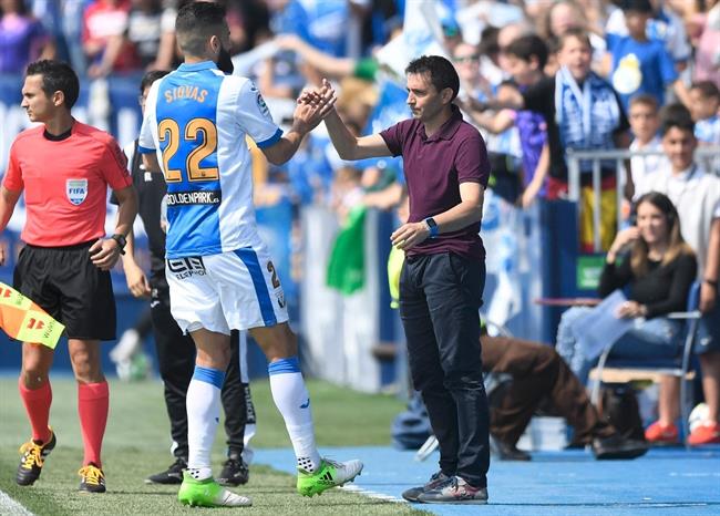 ep asier garitano en su ultimo partidoentrenadorcd leganes