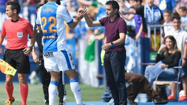 ep asier garitano en su ultimo partidoentrenadorcd leganes