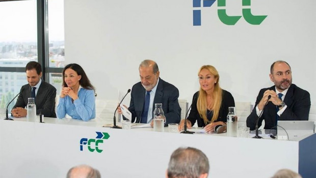ep carlos slim esther koplowitz y pablo colio en el investor day del grupo