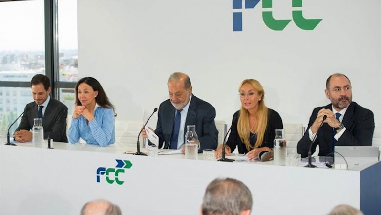 Carlos Slim, Esther Koplowitz y Pablo Colio en el 'Investor Day' del grupo | FCC - Archivo ep carlos slim esther koplowitz y pablo colio en el investor day del grupo