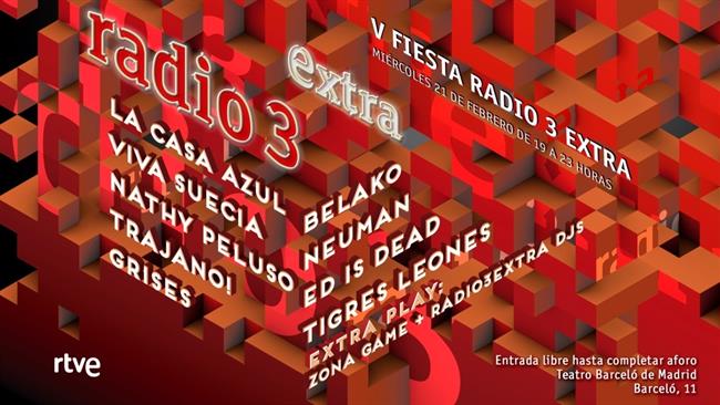 Cartel Radio3Extra | RADIO 3 EXTRA ep cartel radio3extra