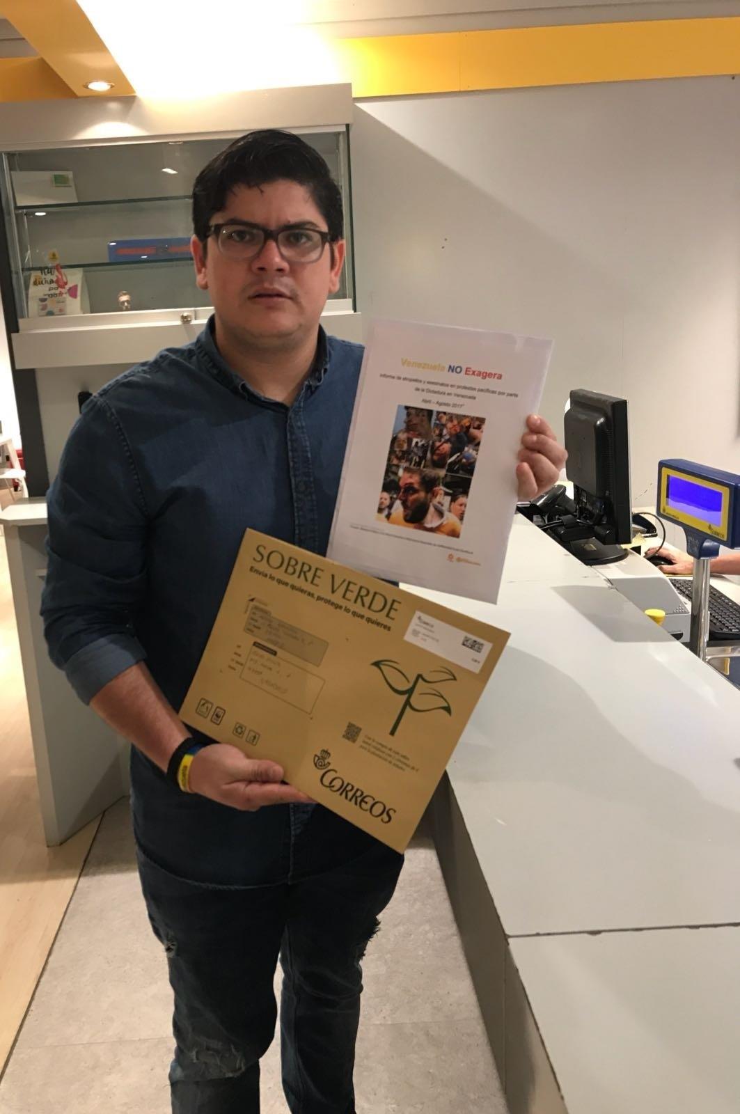 El coordinador de Voluntad Popular España, Arlen Barrera. | EUROPA PRESS ep coordinadorvoluntad popular espana arlen barrera