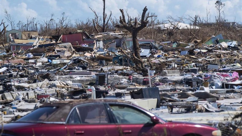 Destrucción tras el paso del huracán por Bahamas 'Dorian' | Robin Loznak/ZUMA Wire/dpa ep destruccion tras el paso del huracan por bahamas dorian