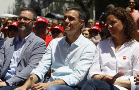 ep el candidato del psoe a la presidencia del gobierno pedro sanchez en el acto de campana del psib