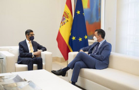 ep el consejero delegado de google sundar pichai y el presidente del gobierno pedro sanchez durante