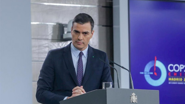 ep el presidente del gobierno en funciones pedro sanchez ofrece una rueda de prensa en el palacio de