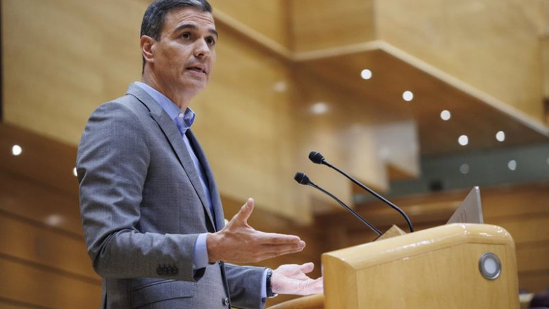 ep el presidente del gobierno pedro sanchez interviene durante su segundo cara a cara en el senado ep el presidente del gobierno pedro sanchez interviene durante su segundo cara a cara en el senado