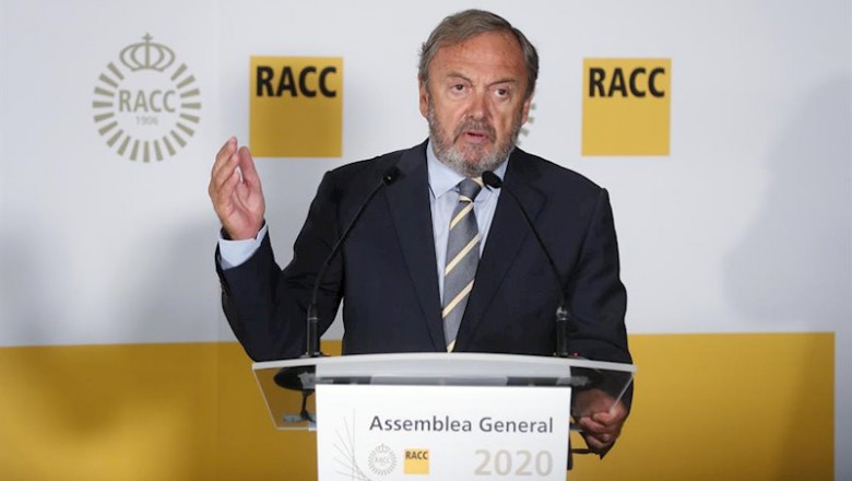 El presidente del RACC, Josep Mateu. | JOSE IRUN (TEL.) 616380909 / JOSE IRUN ep el presidente del racc josep mateu