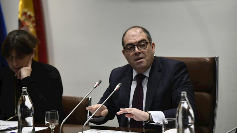 El presidente nacional de la Asociación de Trabajadores Autónomos (ATA), Lorenzo Amor durante su intervención para presentar el Informe de resultados del Barómetro del Trabajo Autónomo realizado por ATA. | Óscar Cañas - Europa Press ep el presidente nacional de la asociacion de trabajadores autonomos ata lorenzo amor durante su