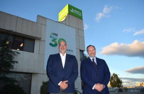 ep emilio gayo presidente de telefonica espana y jose luis garcia palacios presidente de rural