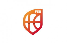 ep escudo de la federacion espanola de baloncesto feb