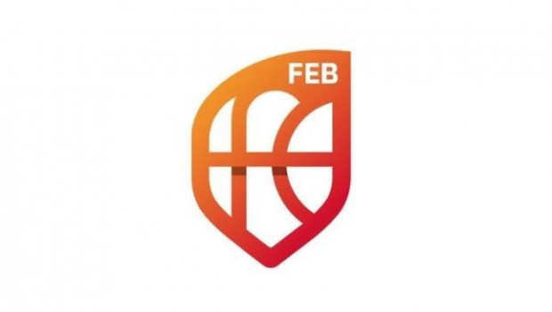 ep escudo de la federacion espanola de baloncesto feb